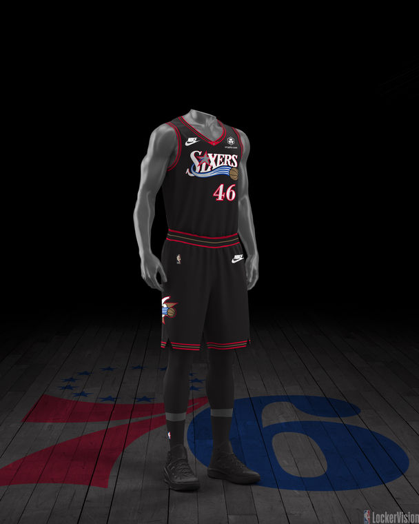 NBA LockerVision - Philadelphia 76ers - Classic Edition - Game Outfit